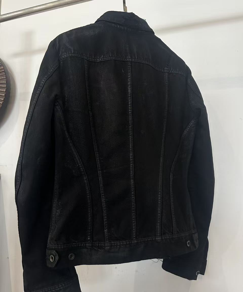 Julius_7 Coated Cropped Jacket