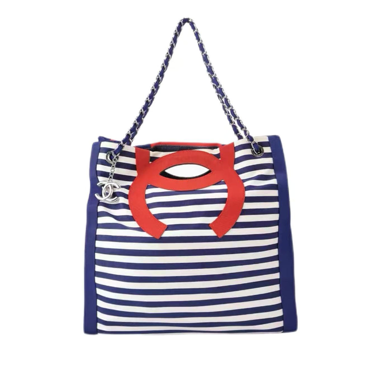 Chanel Venice CC Mariniere Tote Bag