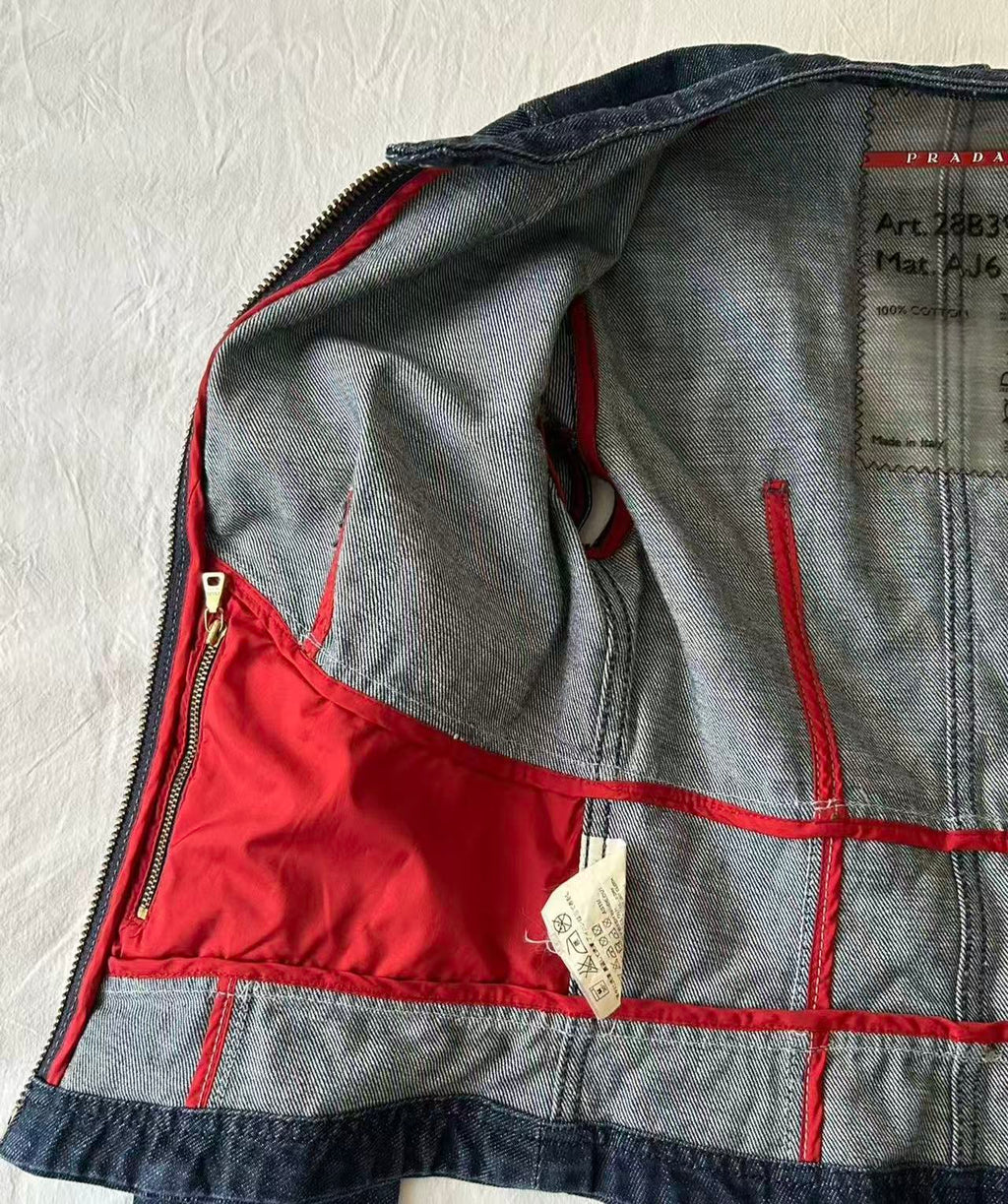 Prada Sport Vintage Denim Jacket