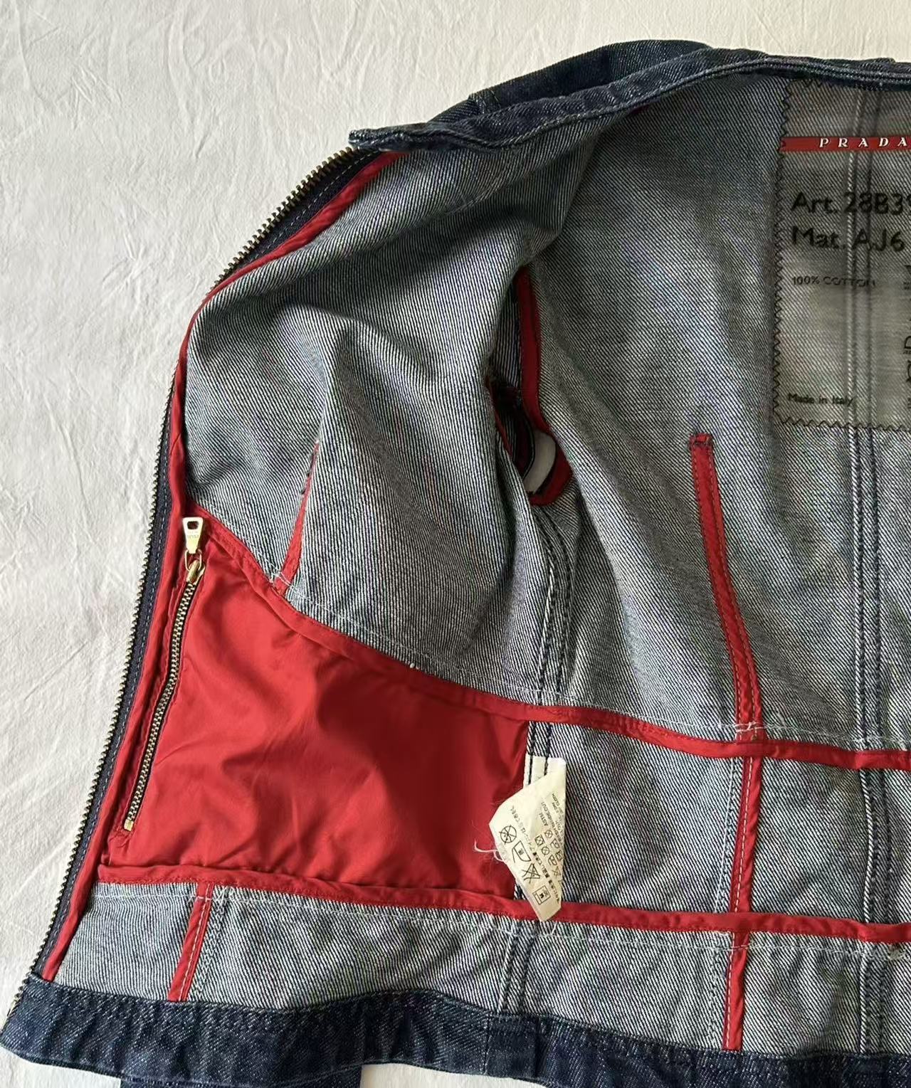 Prada Sport Vintage Denim Jacket