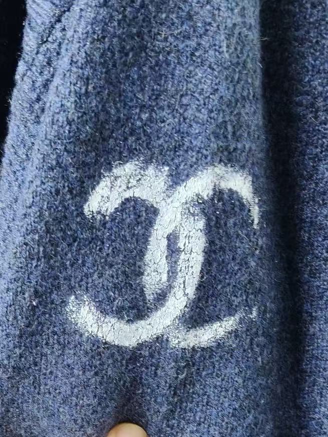 Chanel Lion Print Cashmere Sweater