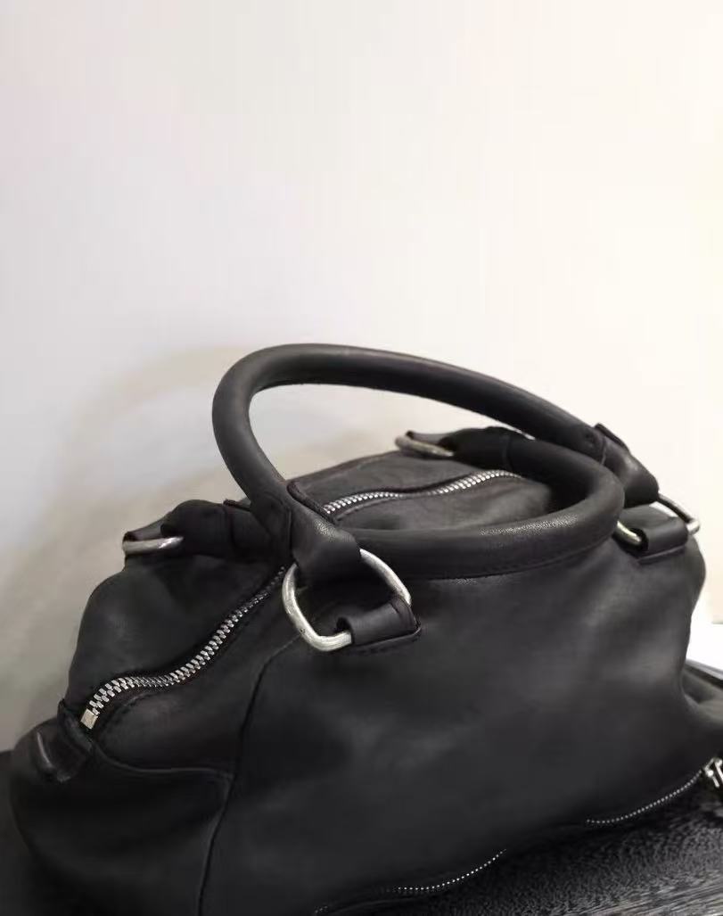 Guidi Golf Leather Handle Bag