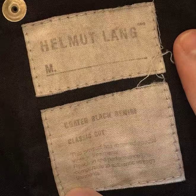 Helmut Lang 99SS Coated Denim Jeans
