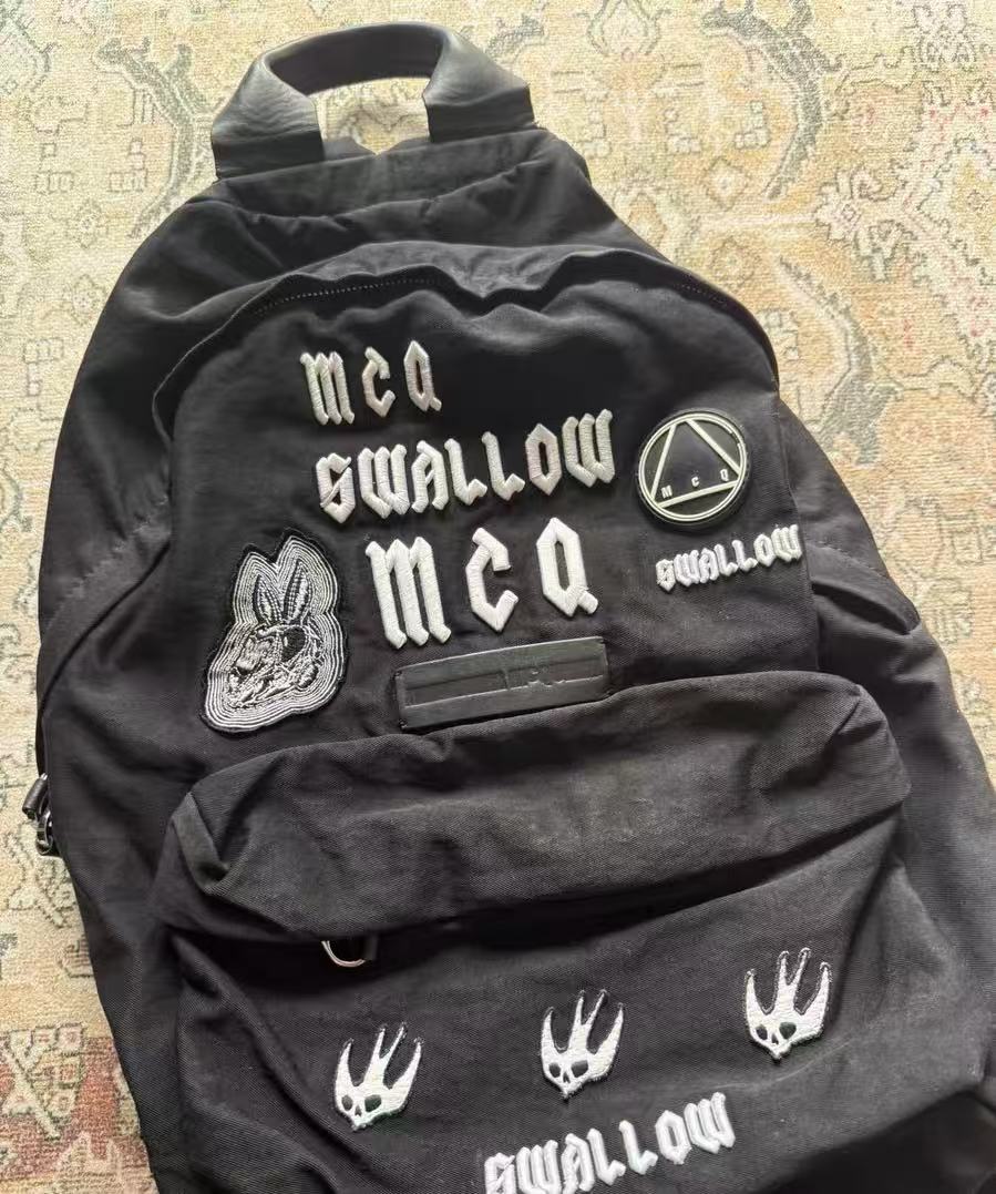 Alexander Mcqueen Swallow Classic Backpack