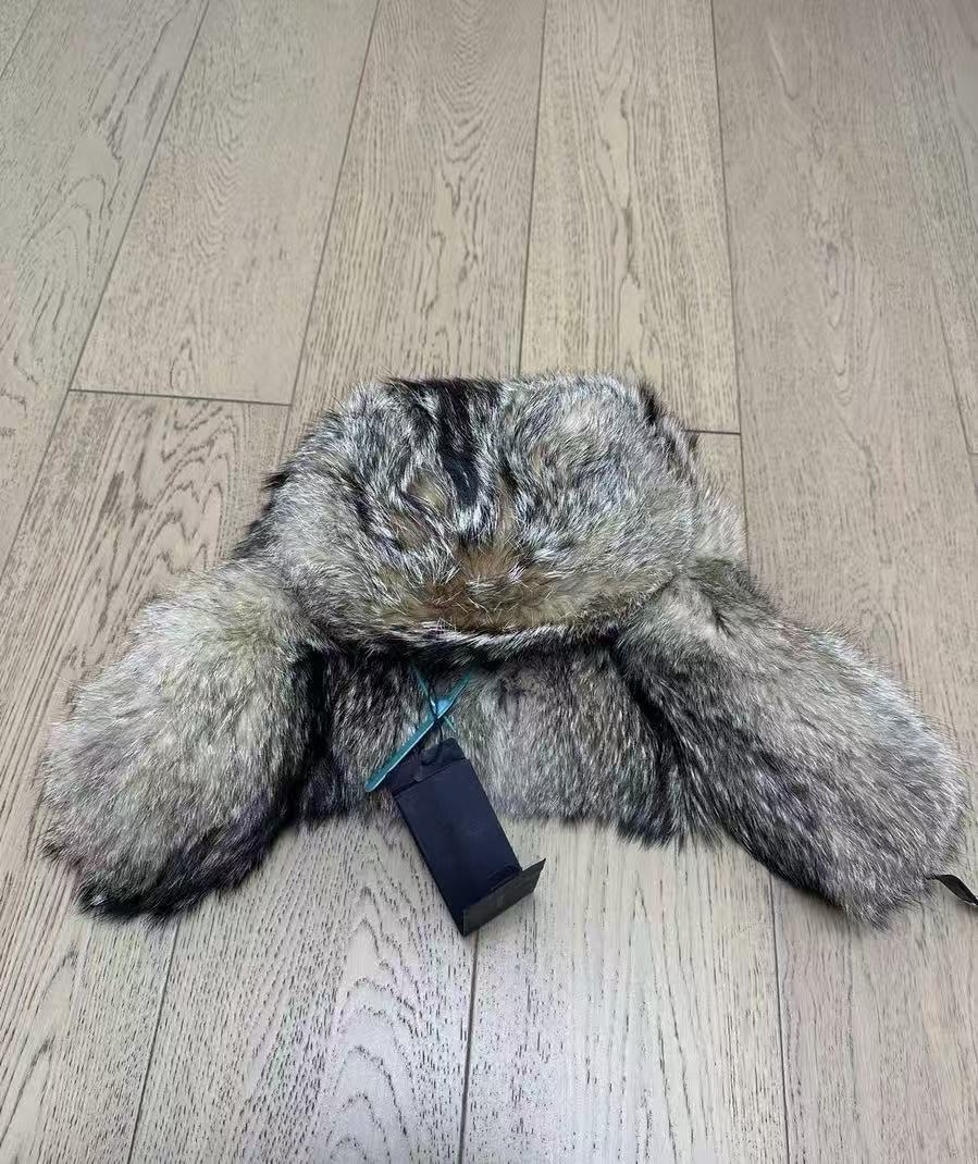 Prada Fox Fur Trapper Hat