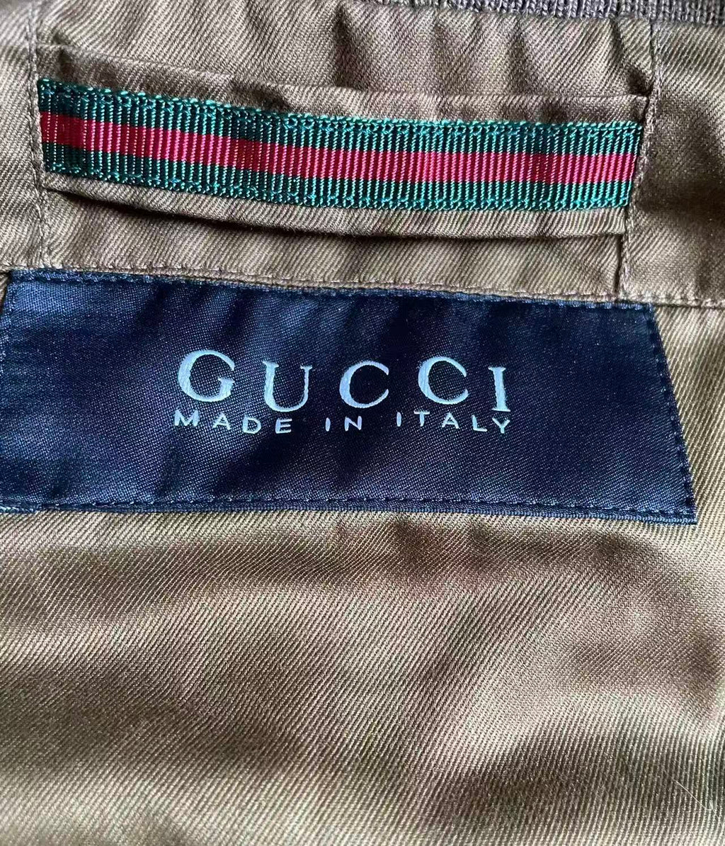 Gucci By Tom Ford Suede Jacket