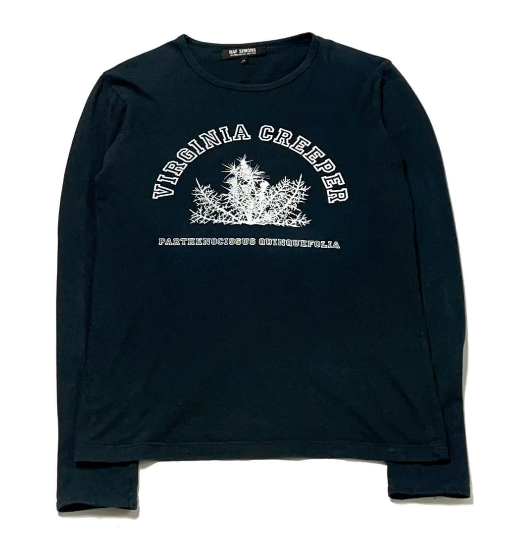 Raf Simons 02AW Virginia Creeper Long Sleeve Tee