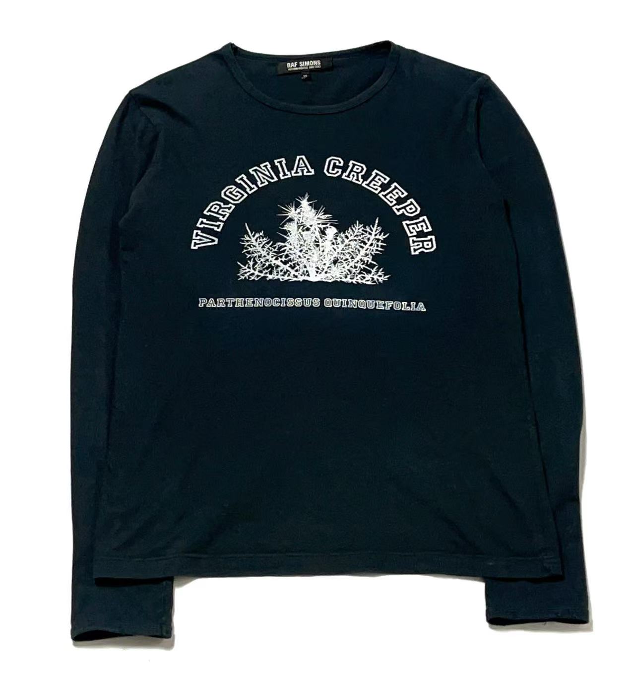 Raf Simons 02AW Virginia Creeper Long Sleeve Tee
