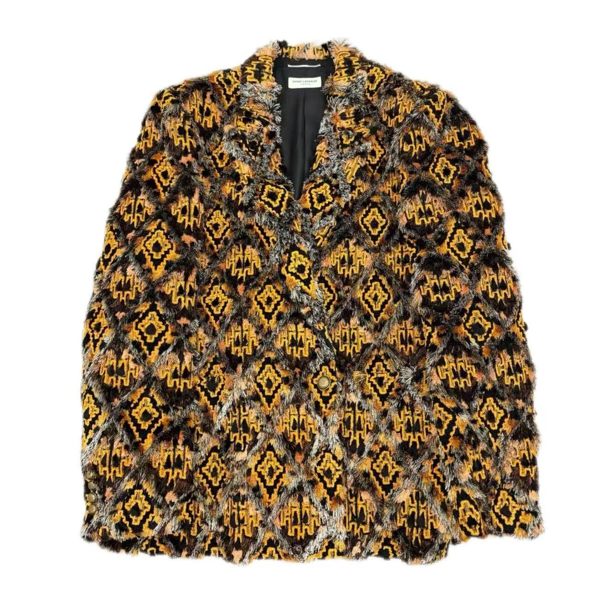Saint Laurent 21SS Tapestry Jacquard Blazer Jacket