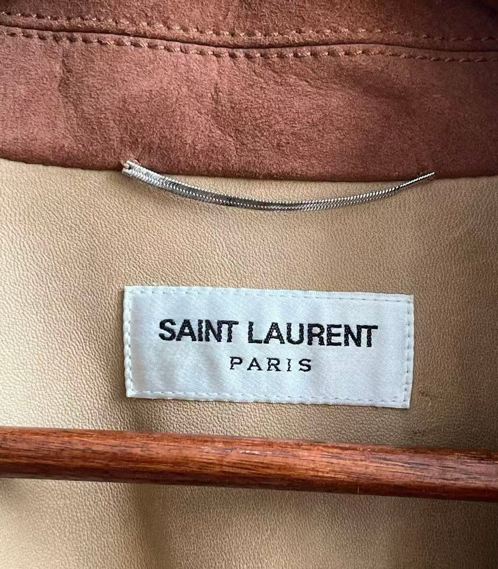 Saint Laurent 16SS Fringe Leather Jacket