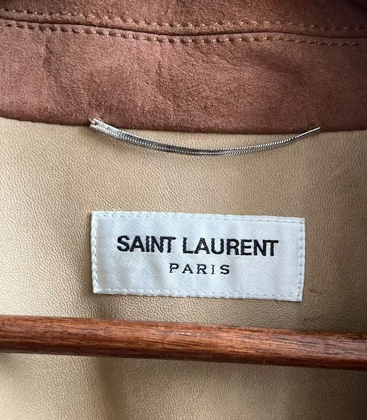 Saint Laurent 16SS Fringe Leather Jacket