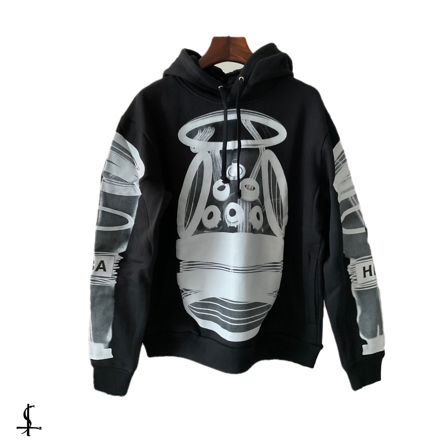 Hood by air graphic hoodie