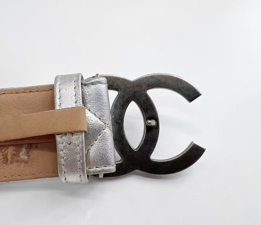 chanel double c belt