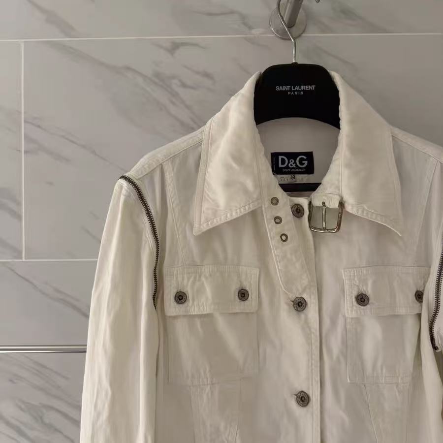 Dolce&Gabbana D&G  Cropped Cargo Jacket