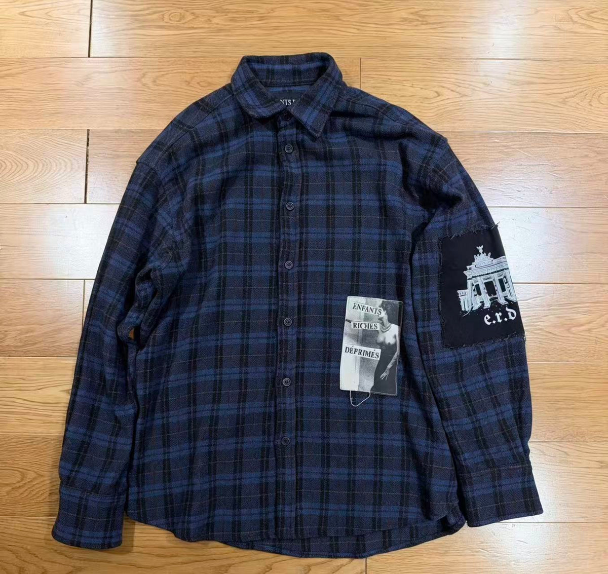 Enfants Riches Deprimes 19FW Frozen Beauties Flannel Shirt
