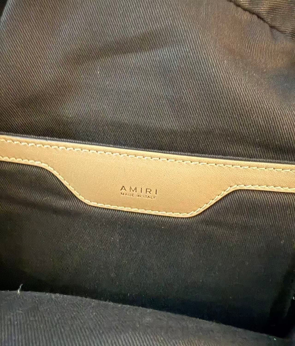 Amiri Suede Mini Guitar Bag