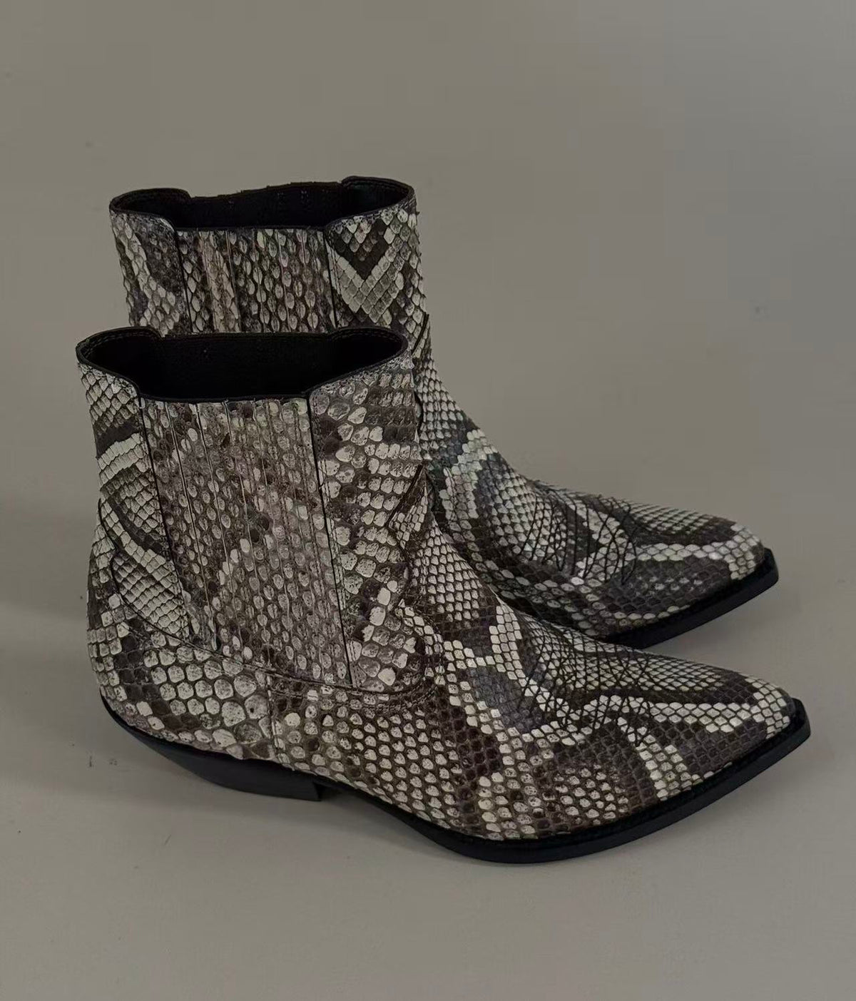 Celine 24SS Python Western Boots