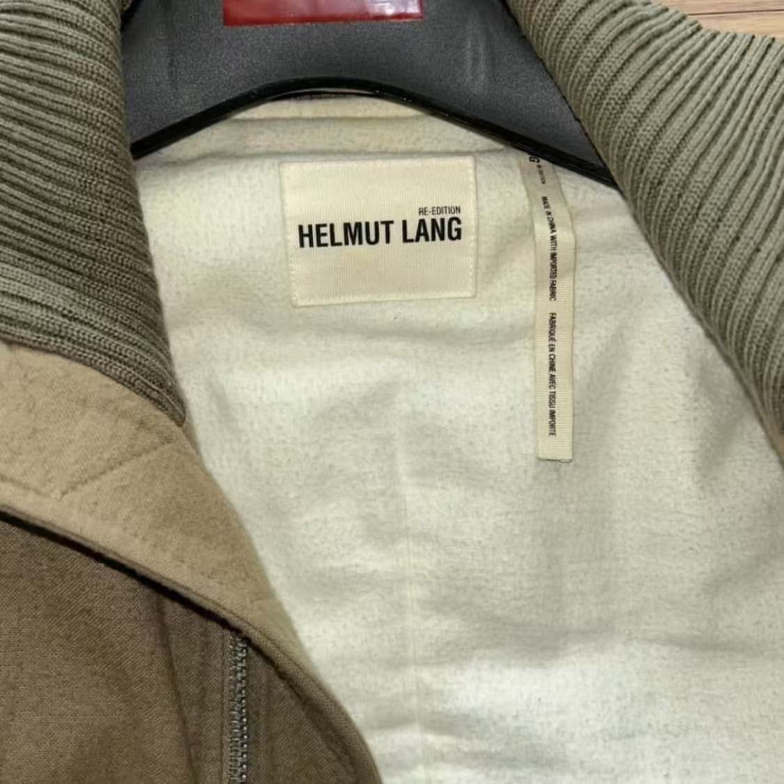 Helmut Lang Re-Edition High Collar Bondage Bomber Jacket