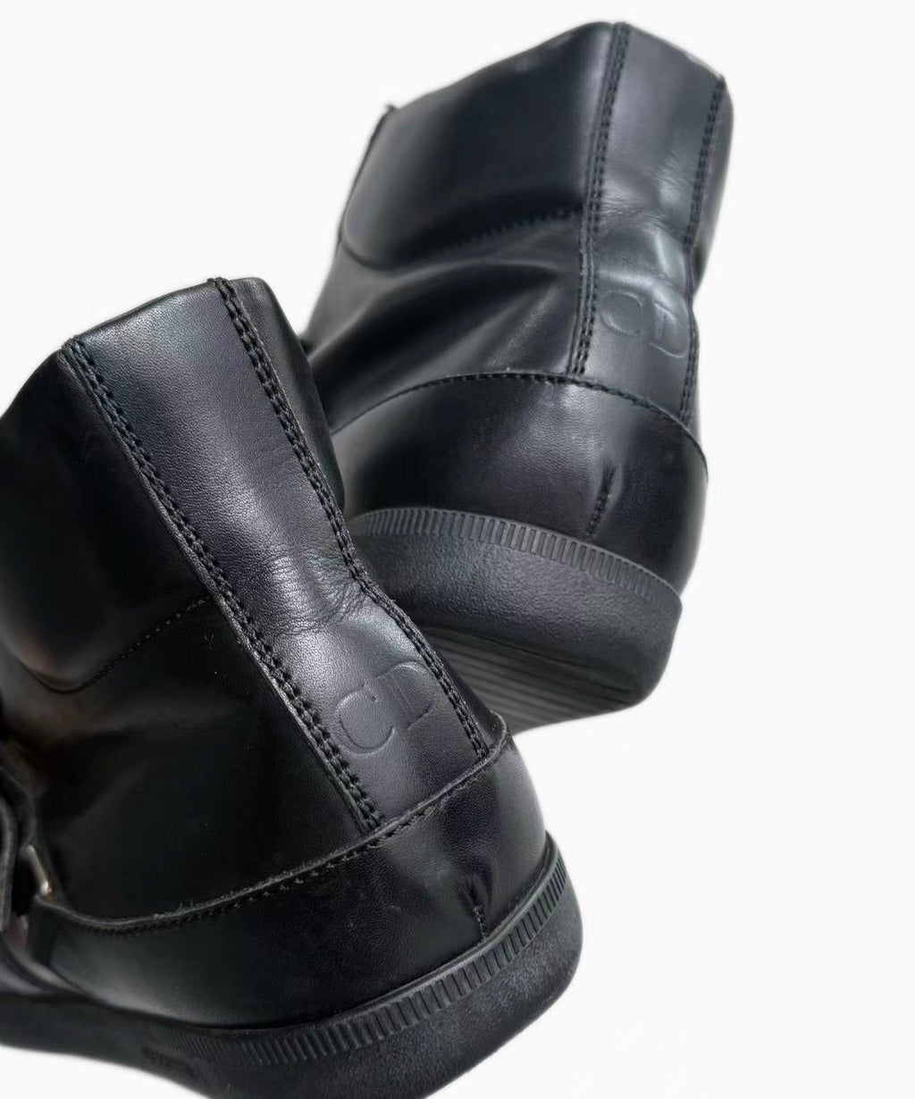 Dior Homme 06AW Buckle Strap High Top Sneakers