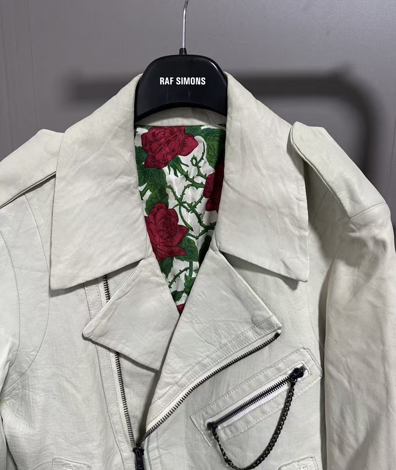number(n)ine06ss"WELCOME TO THE SHADOW" Leather Jacket