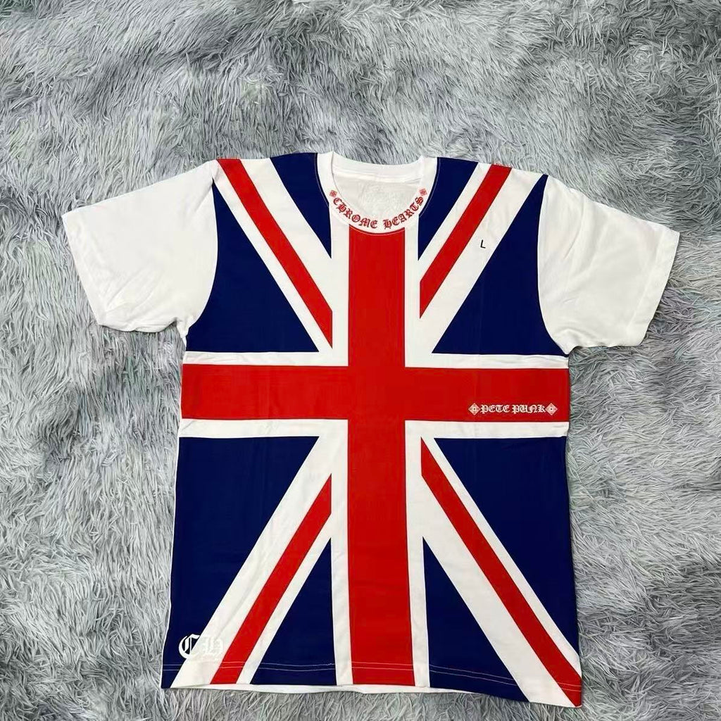 Chrome Hearts Union Jack Print Tee