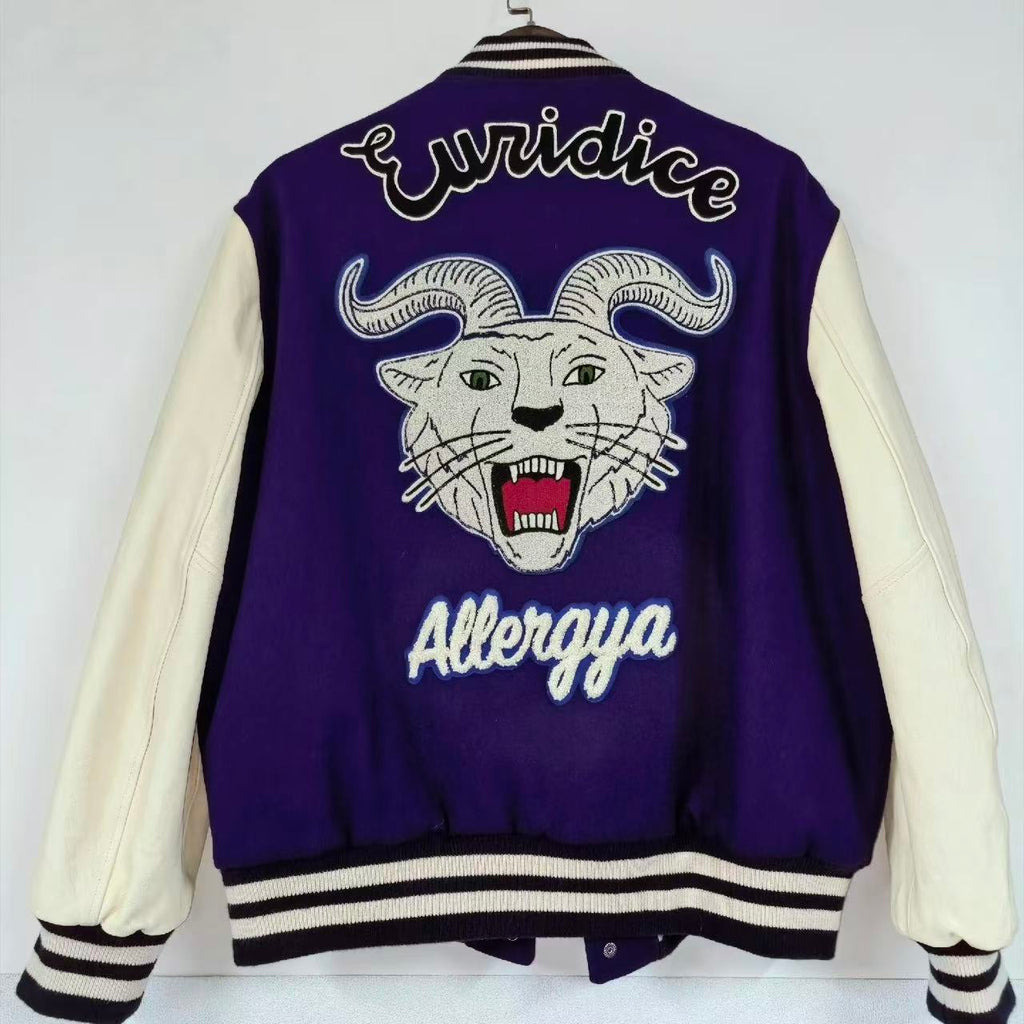Gucci 19AW Allergya Wool Varsity Jacket