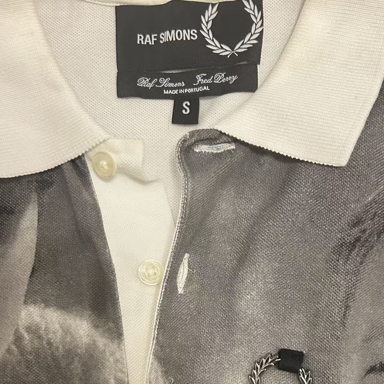 raf simons fred perry 19ss polo tee