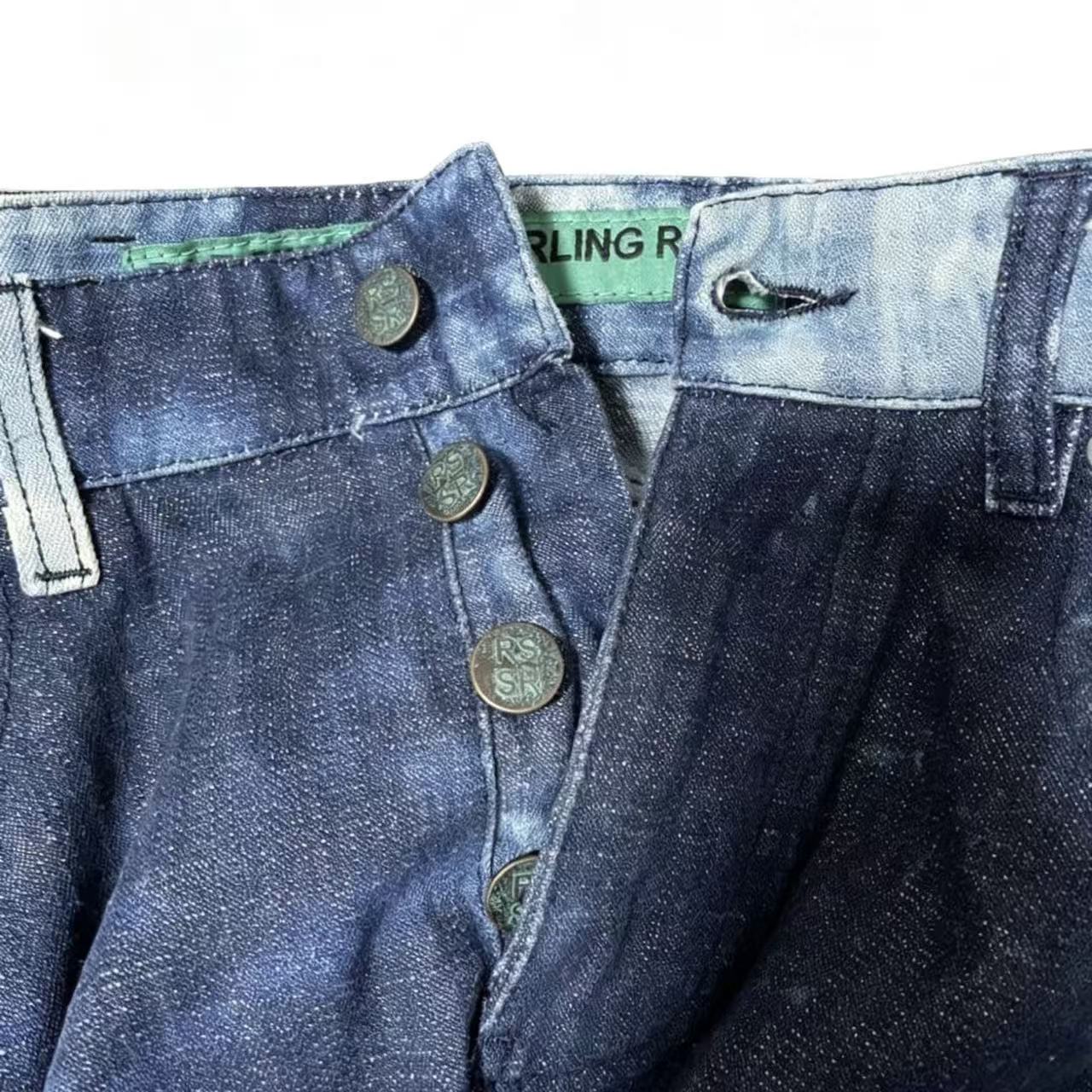 Raf Simons Sterling Ruby Bleach Denim