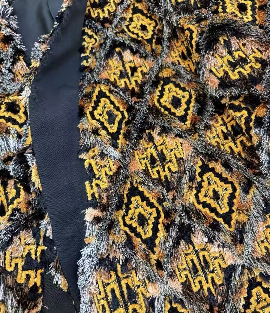 Saint Laurent 21SS Tapestry Jacquard Blazer Jacket