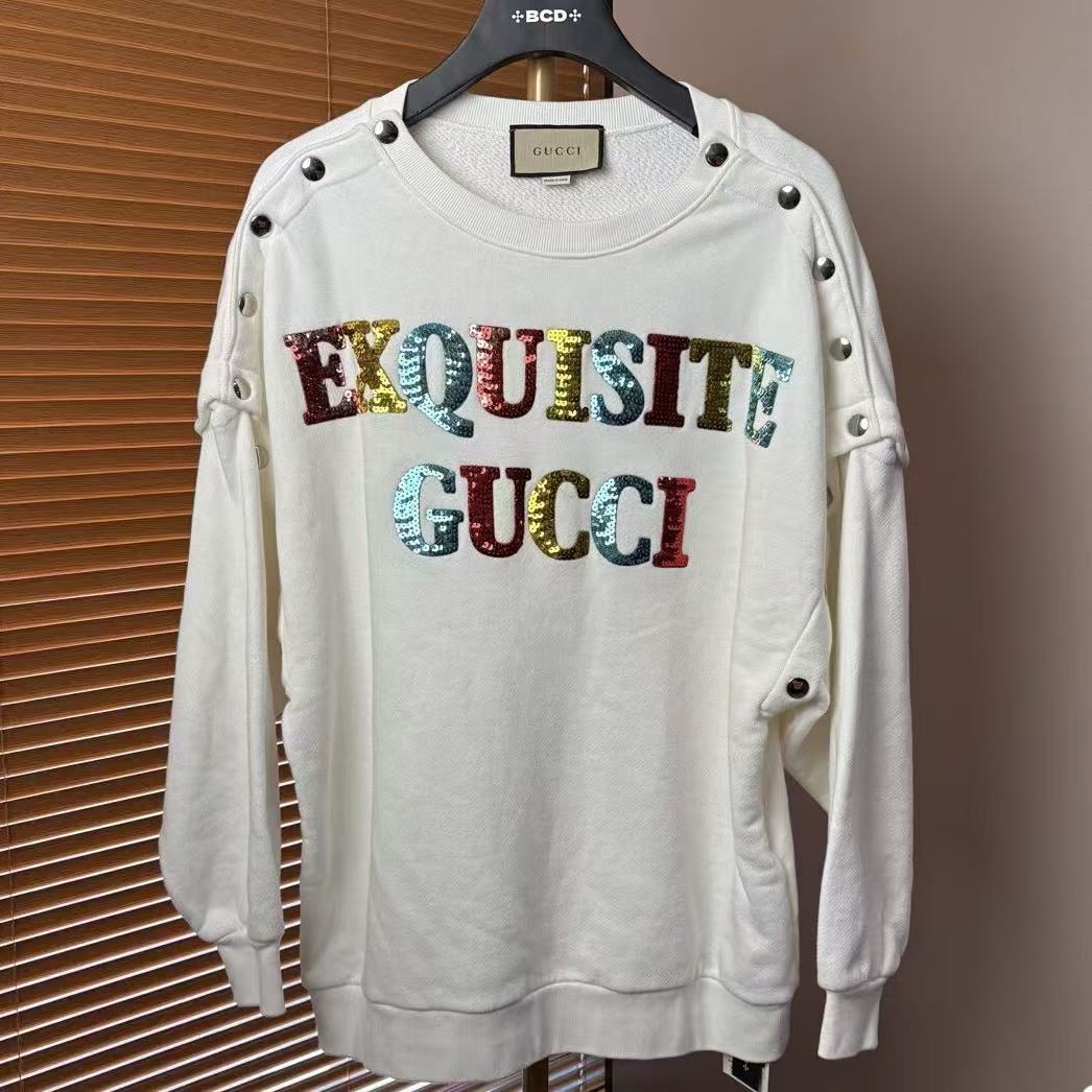 Gucci 22AW Exquisite Gucci Logo Sweatshirt