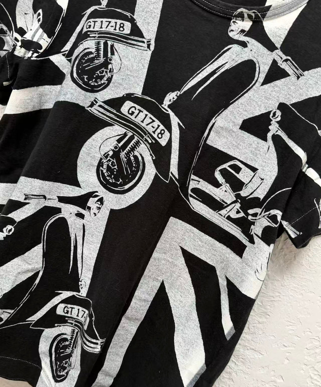Comme Des Garcons Tricot 05SS Scooter Union Jack Tee