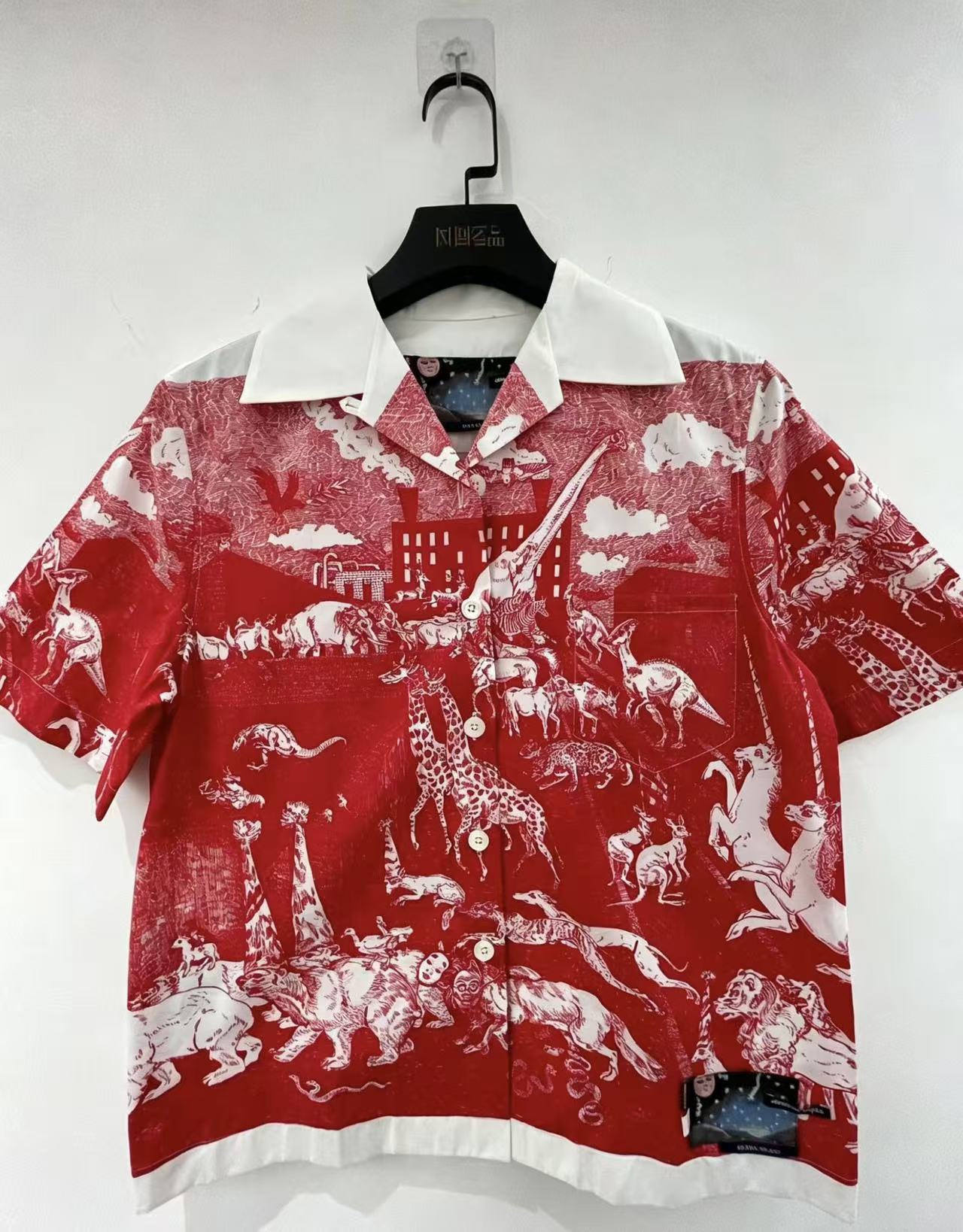Prada 16aw Survival Utopia Shirt