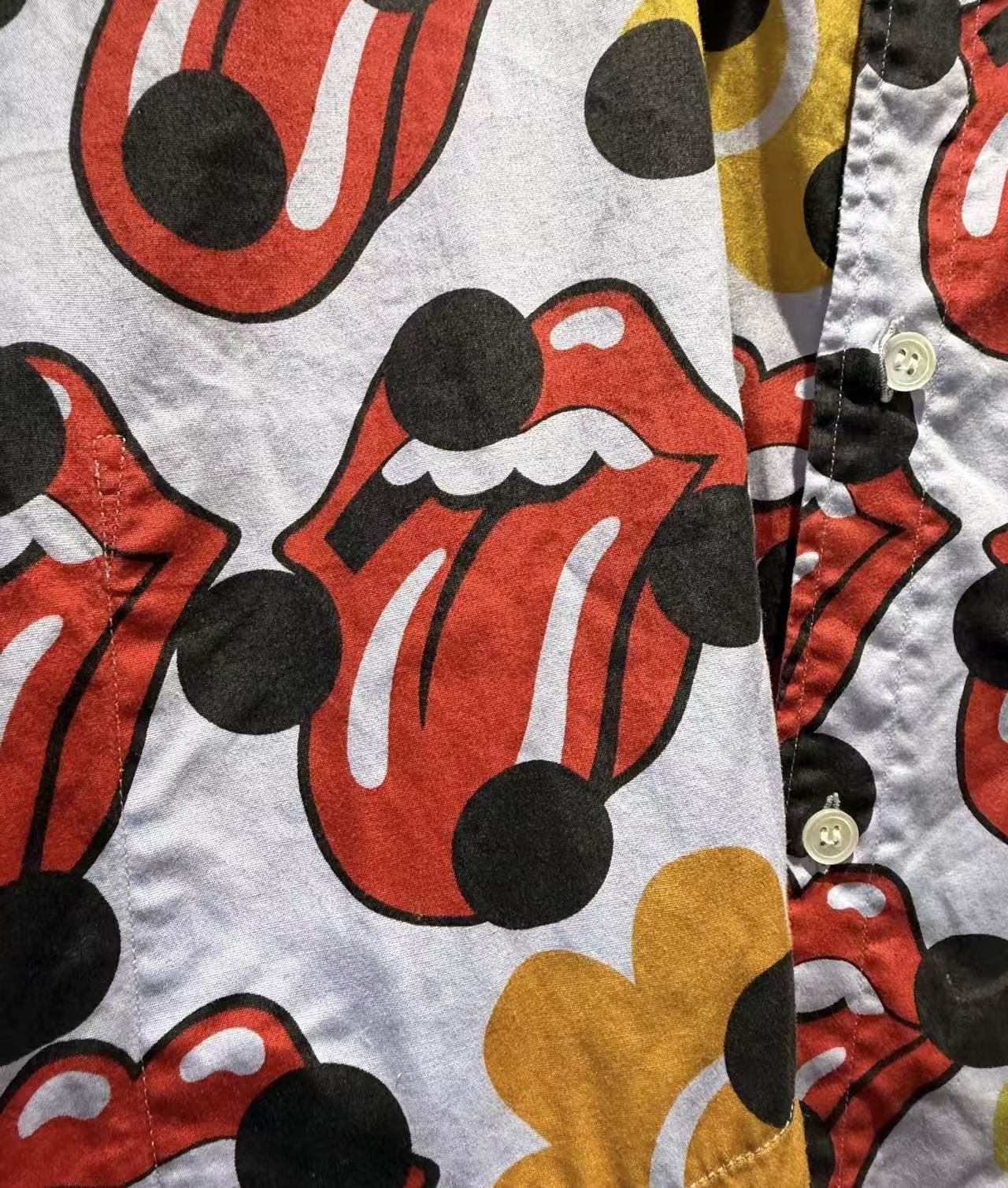 Comme Des Garçons 2006SS Rolling Stones shirt
