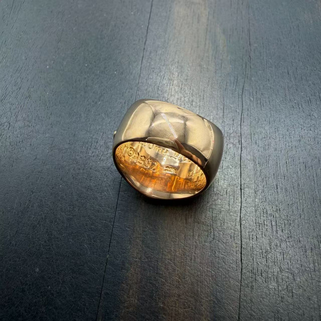 Chrome Hearts 22k Gold Keeper Ring