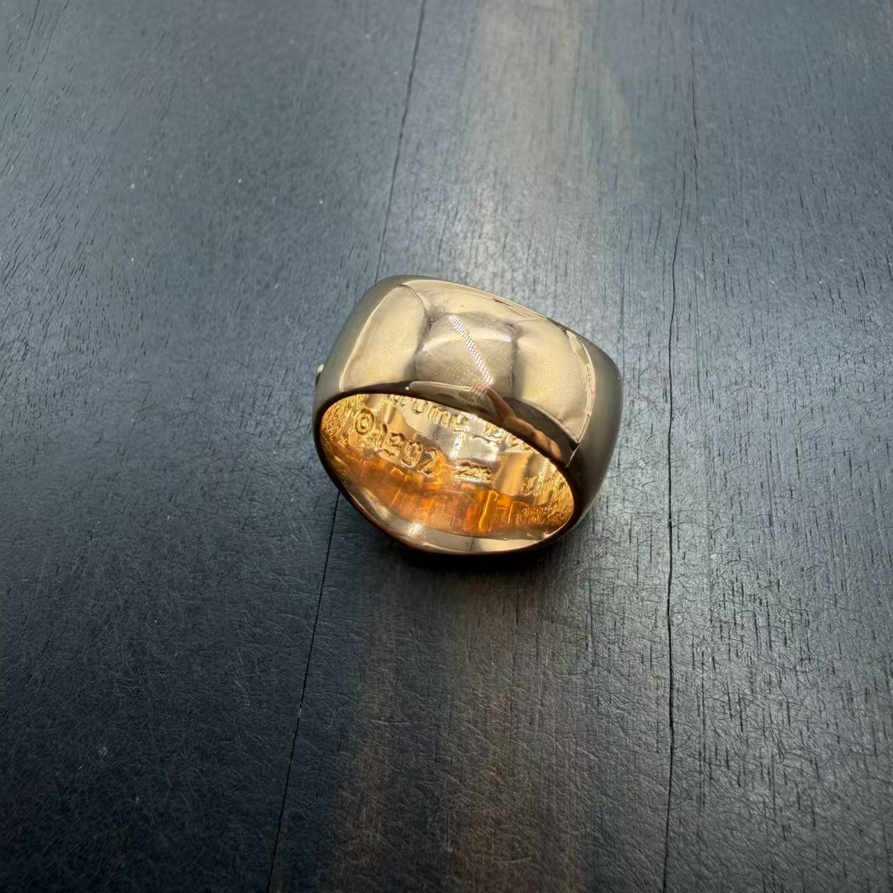Chrome Hearts 22k Gold Keeper Ring