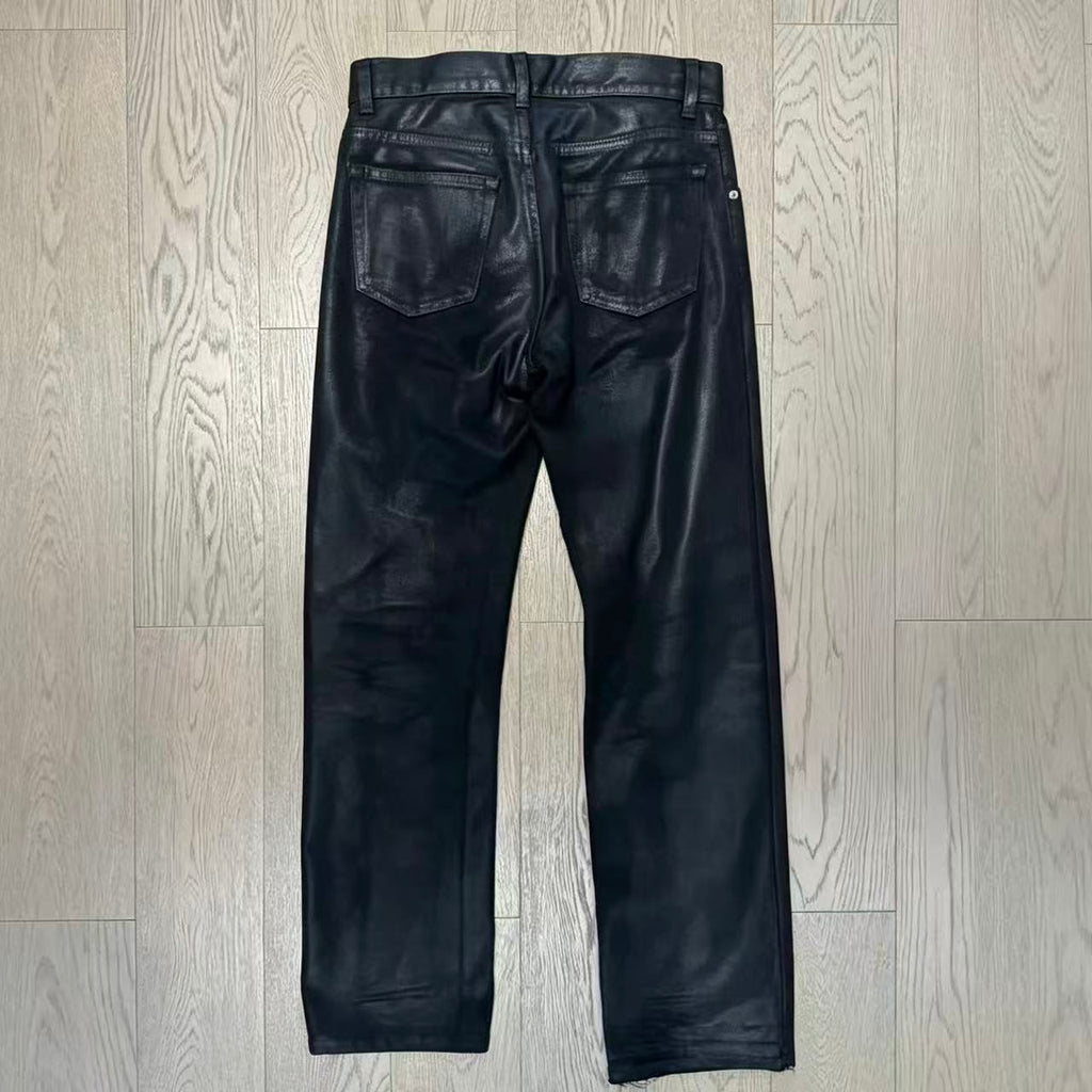 Helmut Lang 99SS Coated Denim Jeans