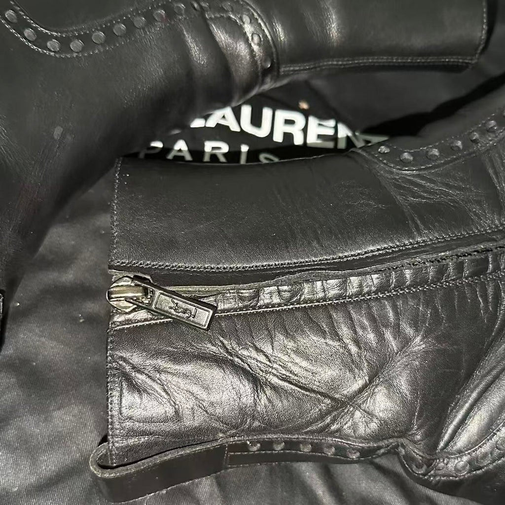 Saint Laurent 15FW Leather Boots