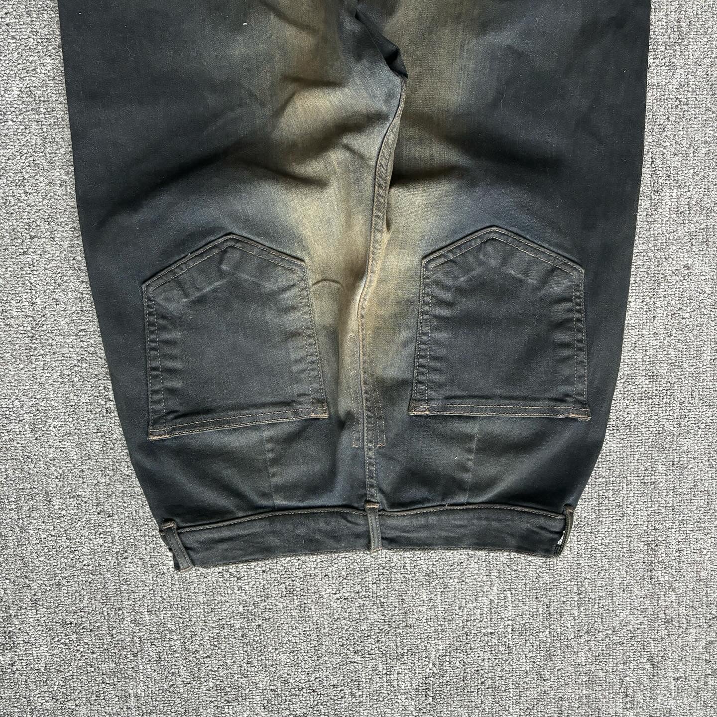 Rick Owen’s bolan bootcut flared denim jeans