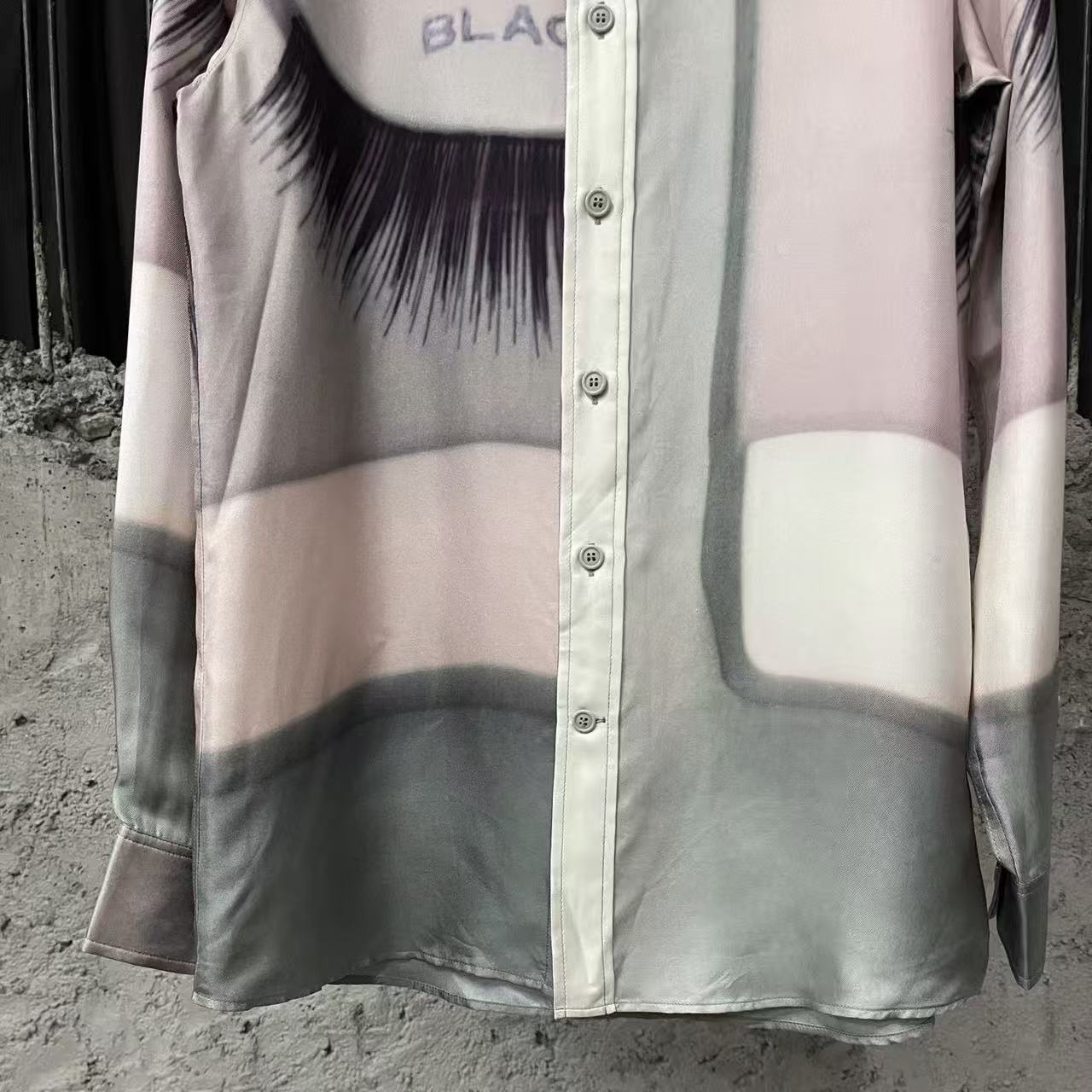 Celine Eyelash Print Shirt