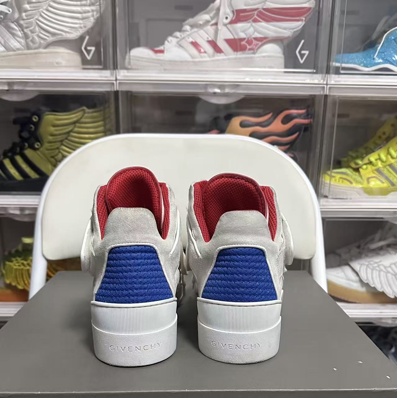 Givenchy 2015 Star Strap Tyson Hi Top Sneakers