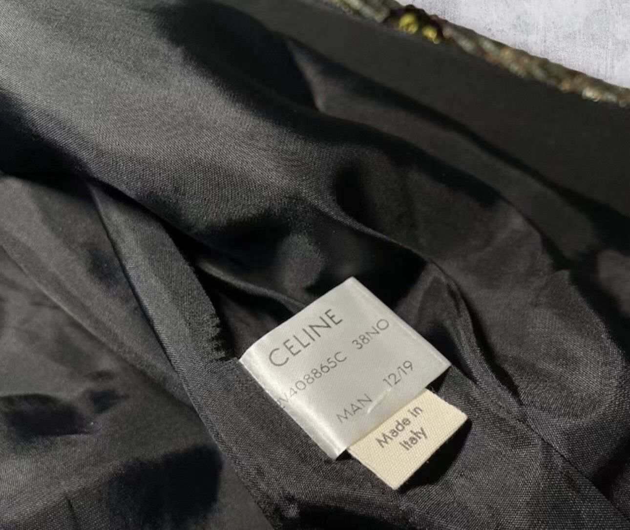 Celine 19SS Sequin Teddy Jacket