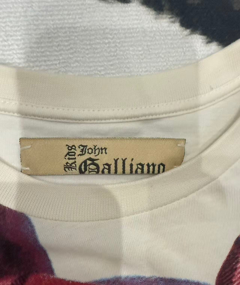 John Galliano Scarf Print Shirt