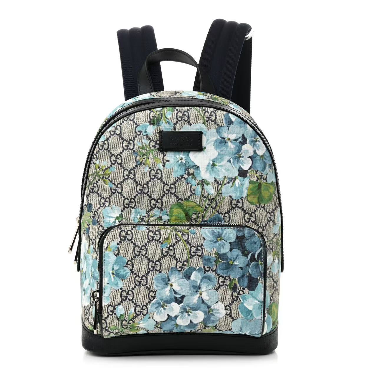 Gucci GG Supreme Monogram Blooms Small Day Backpack