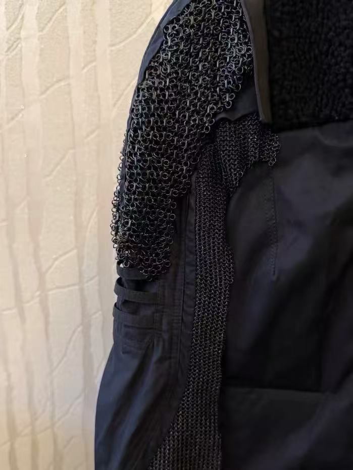 Rick Owens Panelled Biker Jacket