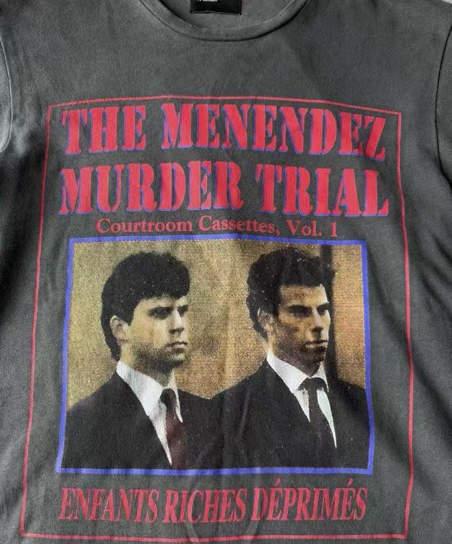 Enfants Riches Deprimes Menedez Murder Trial tee