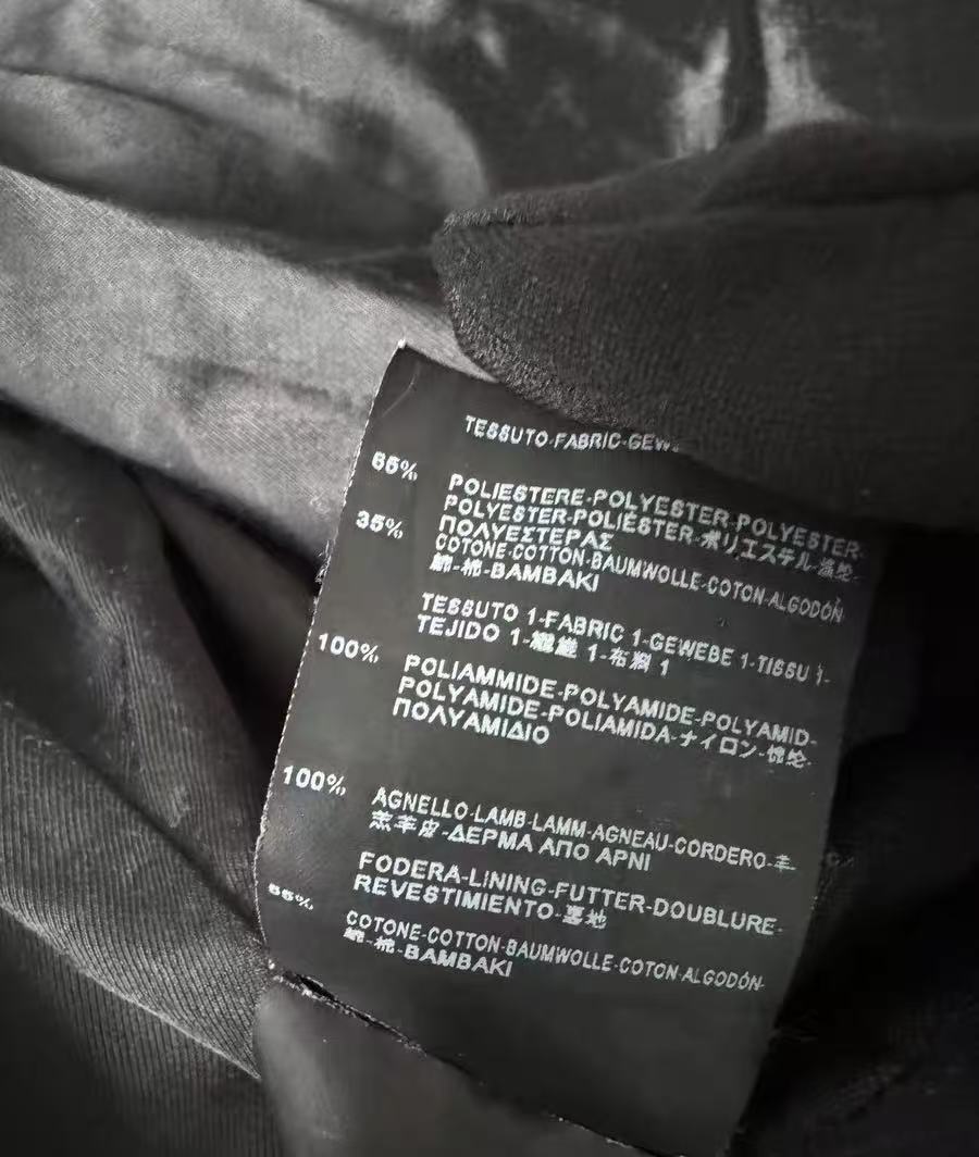 Saint Laurent 13SS Black Officer Jacket