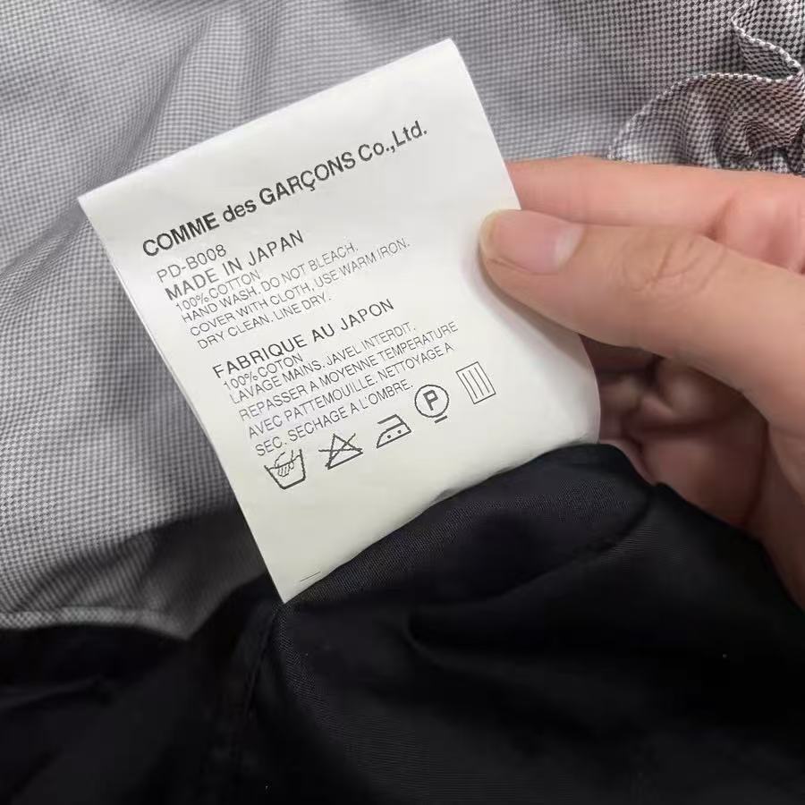 Comme Des Garcons Homme Plus  Bib Frill Panel Shirt