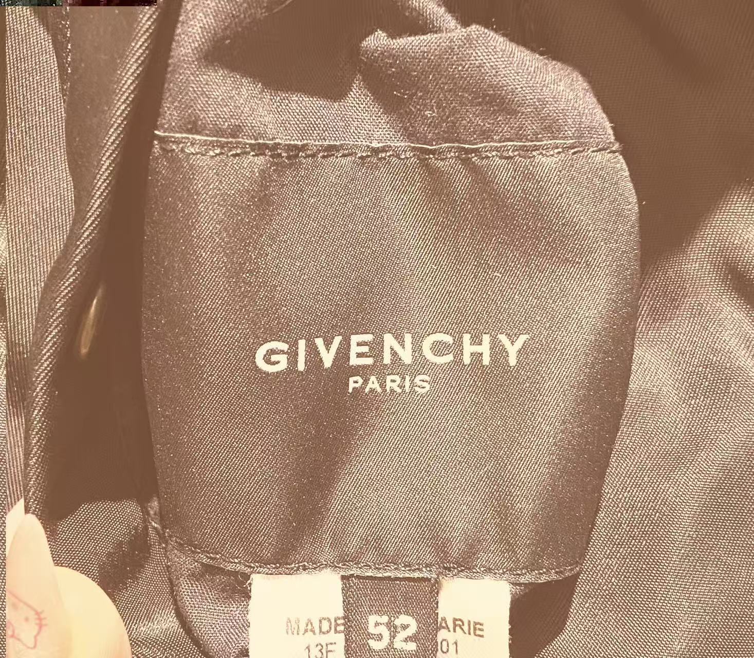 Givenchy Reversible Nylon Jacket