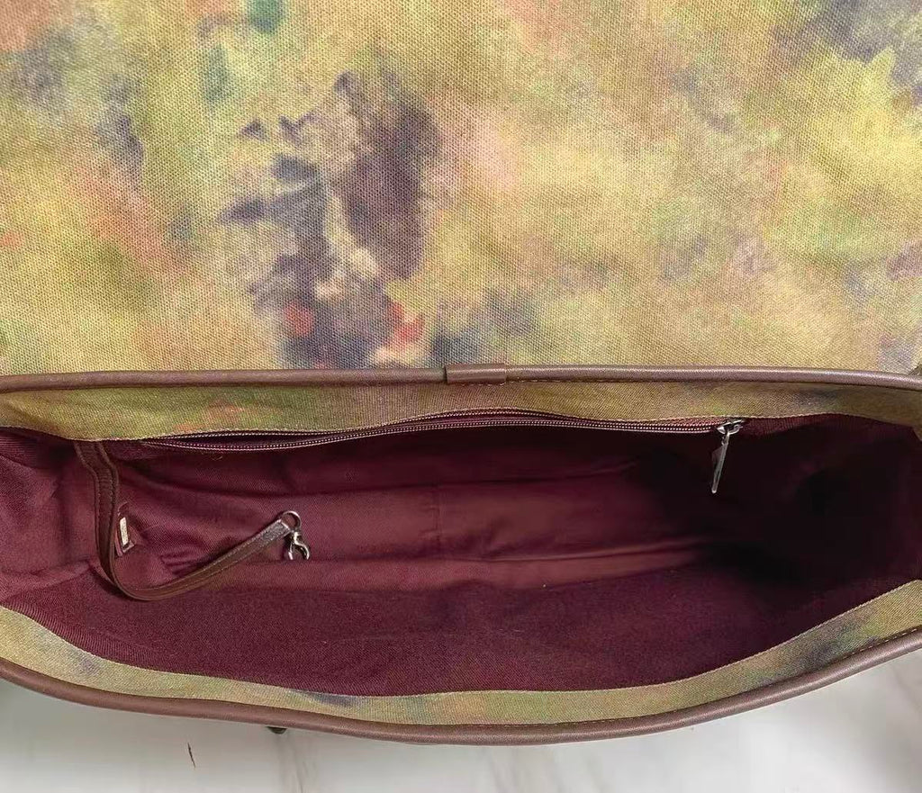 Chanel 2015 Graffiti  Canvas Messenger Bag