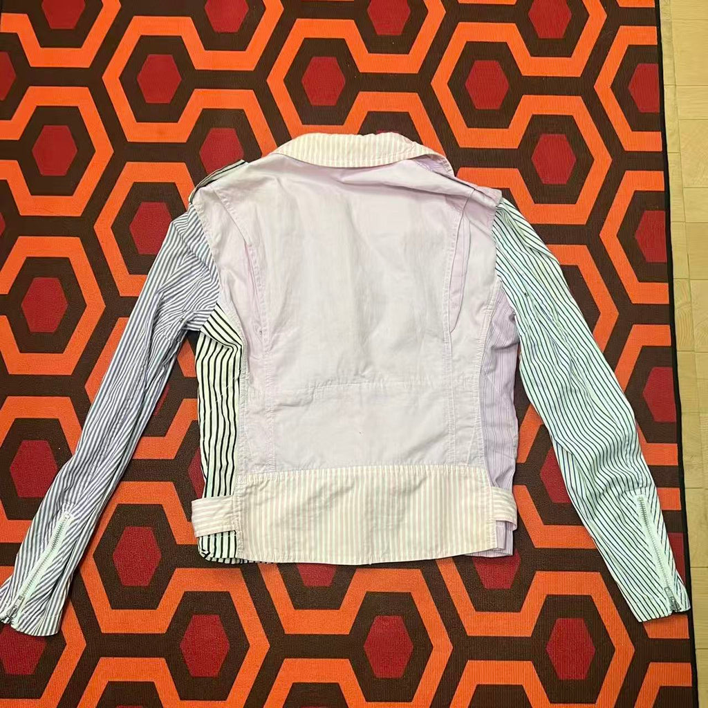 Comme Des Garcons Homme Plus 13SS Stripe Rider Jacket